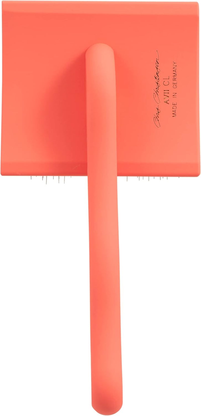 Big G Professional Slicker Brush for Dogs (Goldendoodles, Labradoodles, Poodles) - Efficient Grooming, Fluffing, and Detangling, Coral, Large
