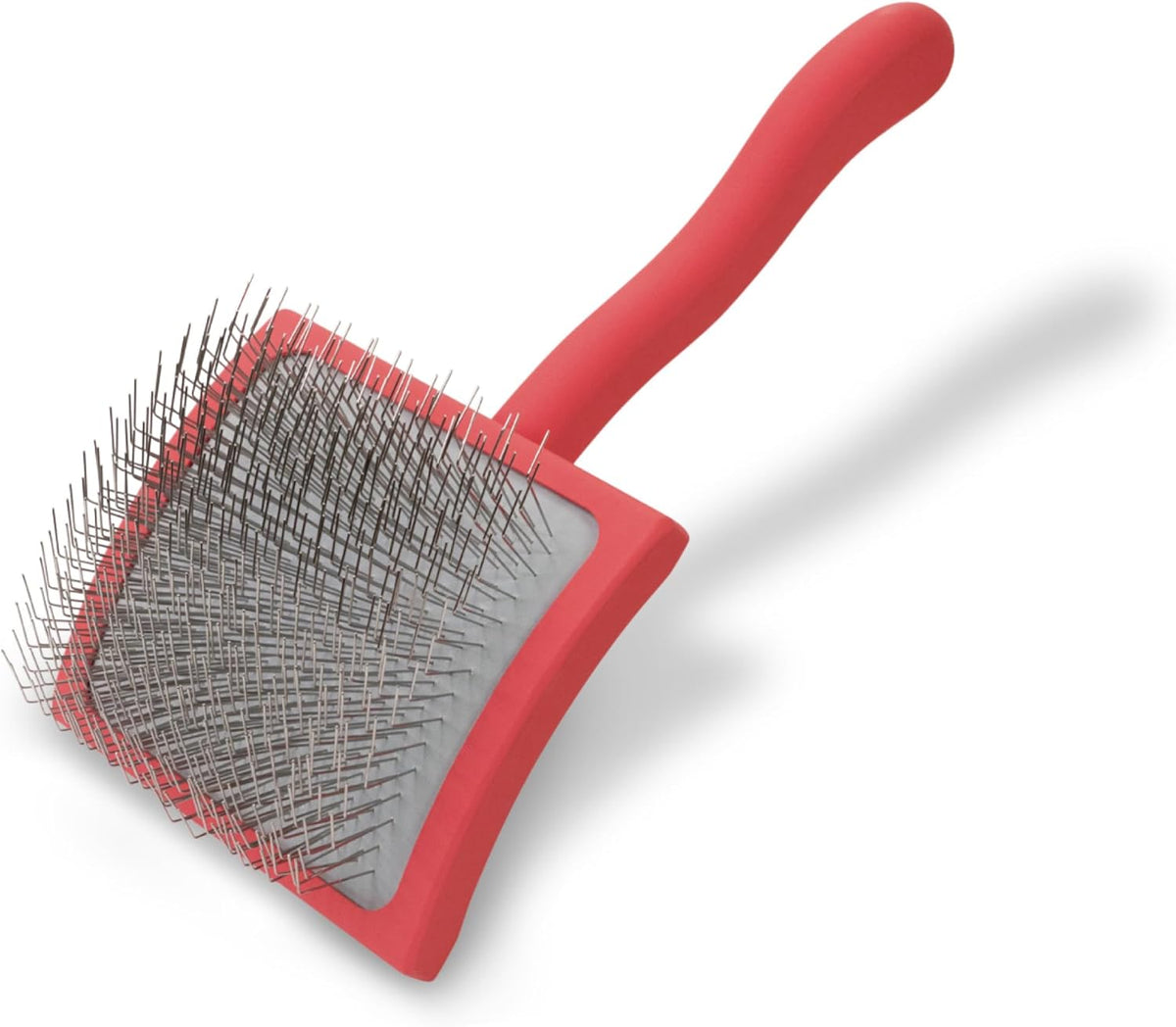 Big G Professional Slicker Brush for Dogs (Goldendoodles, Labradoodles, Poodles) - Efficient Grooming, Fluffing, and Detangling, Coral, Large